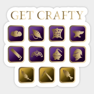 Get crafty Sticker